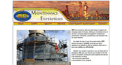 Desktop Screenshot of maintenanceenterprise.com